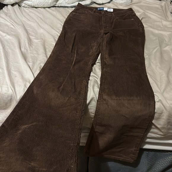 Brown corduroy pants old navy size 4 - Picture 2 of 8